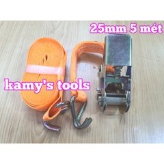 Dây cảo chằng hàng tăng đơ 25mm 5m (5 mét)