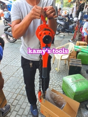 Pa lăng xích lắc tay Nitto 1.5 tấn 1.5m (1.5 mét) VR-15 cao cấp