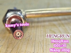 Tay cắt hơi oxy ga mỏ đèn cắt gió đá HengRun G01-30 nặng 380g dài 440mm