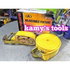 Dây Cảo Chằng Hàng Tăng Đơ 50mm St-212 6 Mét 8 Mét 10 Mét (Dây Cảo Hàng, Dây Chằng Hàng) ( bán lẻ 1 bộ theo từng size)