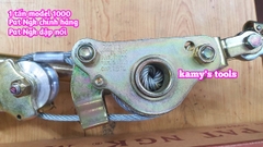 Kích căng cáp 1 tấn Pat Ngk NO1000 cáp 5mm dài 2200mm móc dập nổi chính hãng Haru