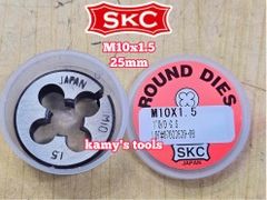 Bàn ren SKC M10x1.5 (10x1.5) đường kính 1 inch 25mm SKC-432510A