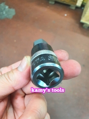 Đầu tuýp khẩu lú đầu lục giác 1/2 inch Licota 4mm 5mm 6mm 8mm 10mm 12mm 14mm 17mm