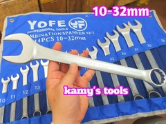 Bộ cờ lê vòng miệng Yofe 14 cây 10mm-32mm
