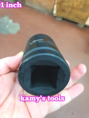 Đầu tuýp 1 inch dài 90mm Santa thép Cr-Mo 22mm 23mm 24mm 27mm 30mm 32mm 33mm 34mm 35mm 36mm 38mm 41mm 42mm 44mm