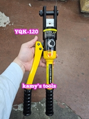 Kìm ép cos thủy lực YQK-120 10-120mm2 Manniu, kìm bấm cos Fresship Extra