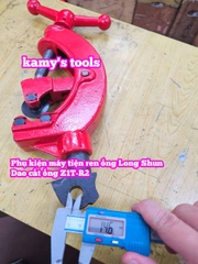 Dao cắt ống sắt tráng kẽm phụ kiện máy tiện ren ống Z1T-R2 Long Shun PTSLS01