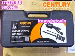 Bộ dụng cụ quay lốp tăng lực mở tắc kê bánh xe tải 1 inch 6800Nm Century 170317-BS