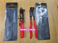 Dụng cụ kìm rút siết cắt, bấm kẹp phe dây đai thít inox chụp bụi đầu láp ô tô, kìm rút đai láp