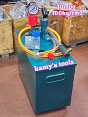 Bơm thử áp lực nước 10mpa 100kg/cm2 WTP-100 có van khóa nước cao cấp kamytools