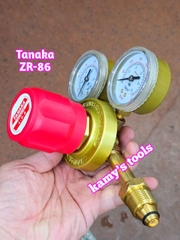 Đồng hồ gas đồng hồ gió đá thân thau Tanaka ZR-86 dùng cho cắt kim loại
