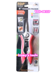 VGP-0611Y Kéo cắt cành cây nhọn 6 inch 150mm cán vàng TOP