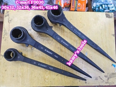 Cờ lê đuôi chuột tự động C-mart 30x32, 32x36, 36x41, 41x46, F0030-3032, F0030-3236, F0030-3641, F0030-4146