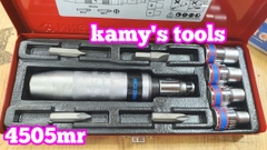 Bộ tua vít đóng tự động cao cấp kingtony model 4505mr 10 chi tiết, bộ tô vít đóng