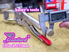 Kìm bấm chết mỏ kẹp hàn càng cua 11 inch 275mm Standard STD-200711