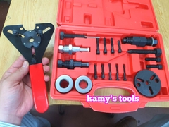 Dụng cụ tháo mặt hít lốc điều hòa ô tô 20 chi tiết, vam cảo mặt hít điều hòa Trigoldte