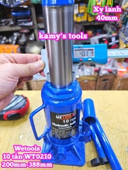 Kích con đội thuỷ lực 10 tấn Wetools WT0210 200mm-388mm