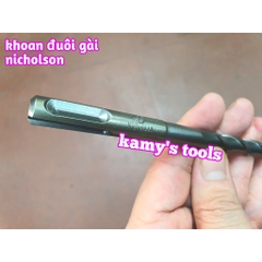 Mũi khoan bê tông đuôi gài Nicholson cao cấp 8mm 10mm 12mm 14mm 16mm
