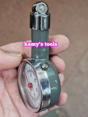 Đồng hồ đo áp suất lốp xe ô tô bánh xe gắn máy 7.5kg/cm2 nhỏ gọn bỏ túi kamytools