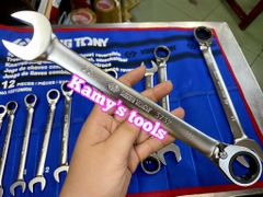 Bộ cờ lê vòng miệng tự động đảo chiều Kingtony 12212MRN 8-24mm (bộ vòng miệng tự động)
