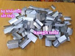 Khóa bọ sắt dùng cho dây đai sắt thép 16mm 19mm 32mm bán theo từng kg