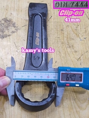Cờ lê vòng đóng 41mm DIN7444 Clip-On CLO-22041