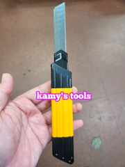 Dao rọc giấy dao rọc cáp lưỡi thép SK-5 bản 17mm dài 160mm Maxsupe UK5 -1716A