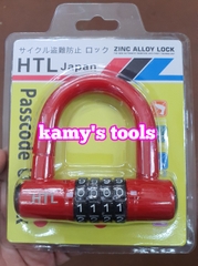 Ổ khóa số chữ U mật mã 4 chữ số cao cấp