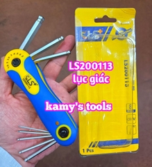 Bộ lục giác và bộ lục giác sao hoa thị xếp gọn bỏ túi 8 cây LS+ LS200113 và LS200114