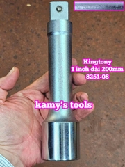 Cần tuýp nối khúc nối Kingtony 1 inch 8251-08 dài 8 inch 200mm