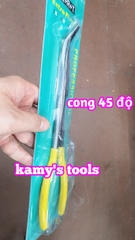 Kìm mỏ nhọn miệng thẳng cong 25 độ cong 45 độ dài 275mm 11 inch 16 inch hiệu LRT