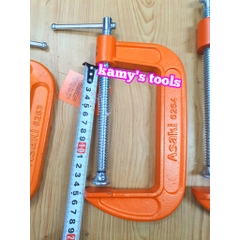 Cảo chữ C Asaki 3" Ak-6262 4" Ak-6263 5" Ak-6264 6" Ak-6265 bán lẻ tưng cái