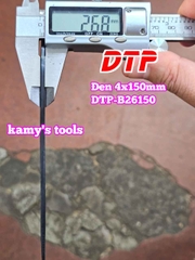 Dây rút dây thít nhựa màu đen trắng 4x150mm DTP-B26150 DTP-W26150 (1 bịch/100 sợi)
