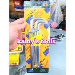 Bộ Lục Giác Bi Yeti 9 Cây 1.5-10mm