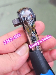 2752-45G Cần siết tự động lắc léo 1/4 inch Kingtony dài 114mm xoay 90 độ