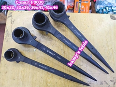 Cờ lê đuôi chuột tự động C-mart 30x32, 32x36, 36x41, 41x46, F0030-3032, F0030-3236, F0030-3641, F0030-4146