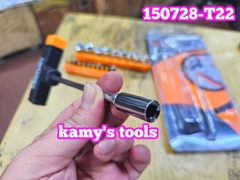 Bộ tuýp đa năng chữ T 22 món Century 150728-T22, bộ tuýp vít