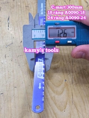 Lưỡi cưa sắt thép C-mart 12 inch 300mm 18 răng 24 răng A0090-18 A0090-24