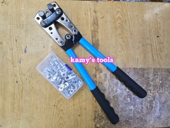 Kìm bấm cos cơ HX-50B 6mm2-50mm2 và hộp đầu cos 60 chi tiết