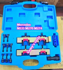 Bộ dụng cụ cân cam dưỡng đặt cam căn chỉnh thời gian xe Mercedes M133 M270 M274 Wetools 15 chi tiết WTME1808