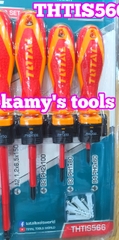 Bộ 6 tua vít cách điện total model THTIS566