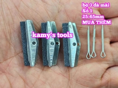 Dụng cụ doa mài xoáy lòng xy lanh động cơ 1 inch 25-65mm dài 200mm L+R+T và Bộ 3 đá mài (bán lẻ từng món)