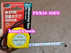 PDX19-50EU Thước cuộn thép 5m Nhật KDS bản 19mm, thước kéo 5 mét