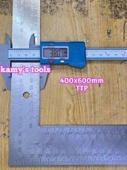 Thước ke vuông 400x600mm thép TTPusa 230-45-510, ê ke đo góc vuông