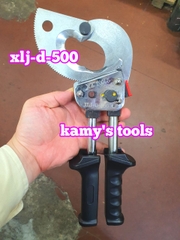 Kìm cắt cáp nhông XLJ-D-500 cắt đồng nhôm 500mm2 40mm cán kéo dài