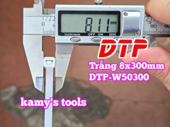 Dây rút dây thít nhựa màu đen trắng 8x300mm DTP-B50300 DTP-W50300 (1 bịch/100 sợi)