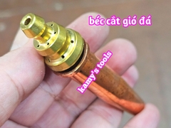 Béc cắt gas Koike lắp đèn cắt gió đá số 00, số 0, số 1, số 2, số 3, số 4