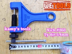 Dụng cụ cắt đột cảo tháo mắt xích sên xe công nghiệp nặng xích máy gặt máy cày 860 Wetools WT-HY-1075