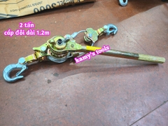 Kích căng cáp 2 tấn cáp đôi dài 1.2m Pat Ngk