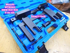 Bộ dụng cụ cân cam dưỡng đặt cam BMW N20 N26 8 chi tiết Wetools WTB1005